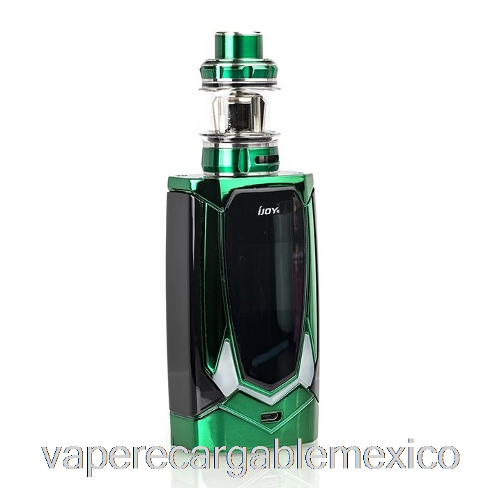 Vape Recargable Ijoy Avenger 270 234w Tc Kit De Inicio Espejo Verde